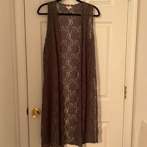 LuLaRoe lace grey Joy